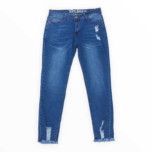 Pastel Jeans New York/ Los Angeles/Japan Denim - Pastel Jeans New York/ Los Angeles/Japan Distressed Women’s Size 13/14 Skinny